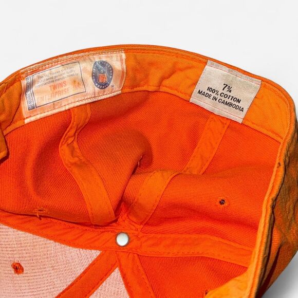 NFL Cincinnati Bengals Tiger Logo Orange Fitted Hat - Picture 8 of 8